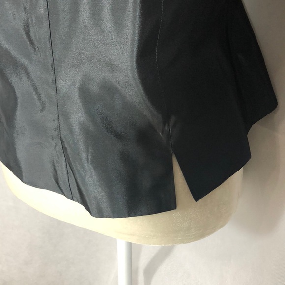 💜 NWOT, JS COLLECTION , Size 10 , Black Top . - Picture 6 of 8